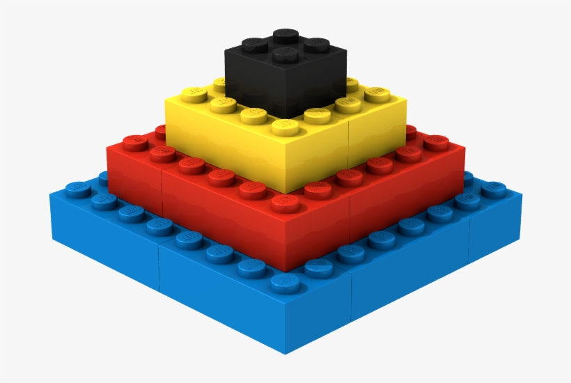 Pyramid Pov-ray Transparency - Lego Birthday Cake Transparent Png, transparent png