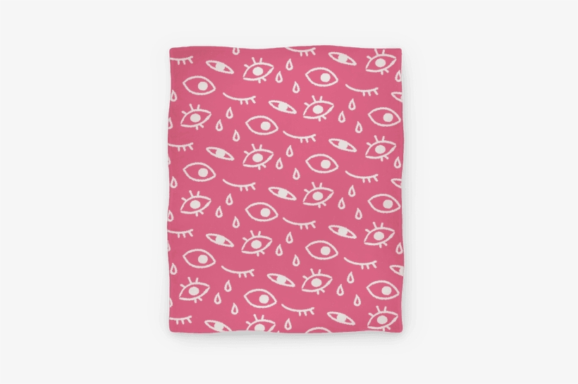 Eyes Pattern Blanket - Blanket, transparent png