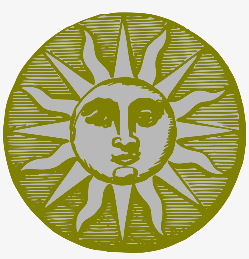 This Free Icons Png Design Of Sun Vintage, transparent png