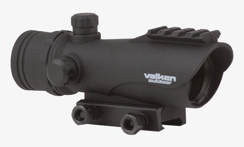 Valken 73858 V Tactical Red Dot Sight Black, transparent png