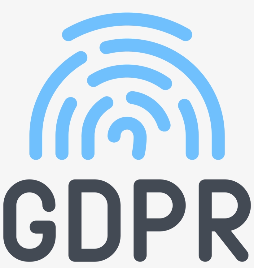 Gdpr Fingerprint Icon - General Data Protection Regulation, transparent png