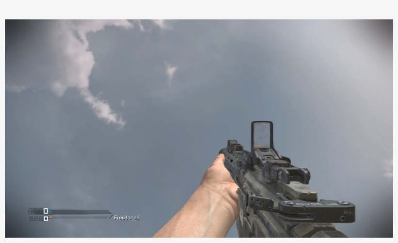 Honey Badger Gun Cod Ghosts Png - Call Of Duty Ghosts Fp6, transparent png