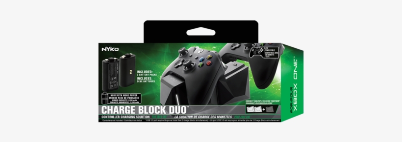 Nyko Charge Block Duo, transparent png