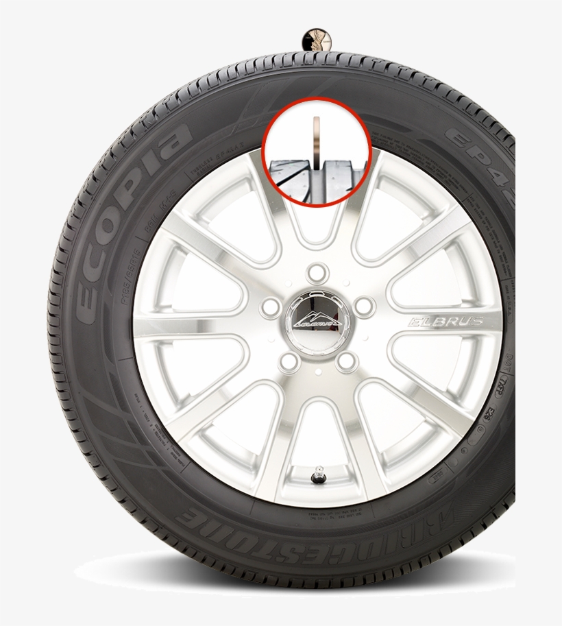 How To Tell If You Need New Tires - Bridgestone Ecopia Ep422 Dot, transparent png