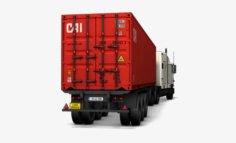 Container Truck Png Picture - Container Icon, transparent png
