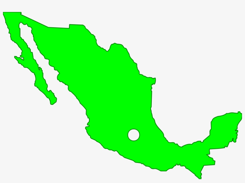 This Free Icons Png Design Of Mexico Map, transparent png