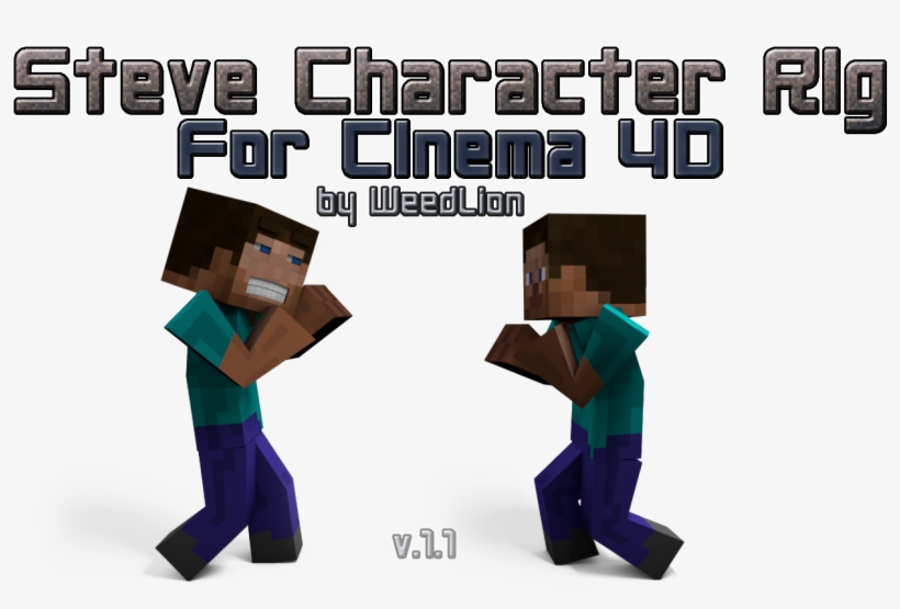 B82yo2 - Minecraft 2 Steve, transparent png