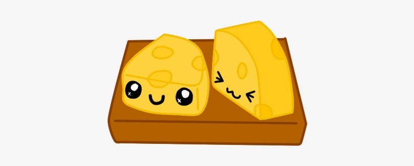 Kawaii Cheese By Thecomputermouse On Deviantart Graphic - Kawaii Cheese, transparent png