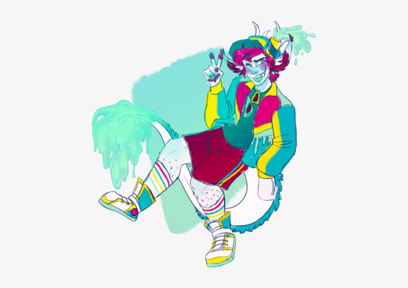 90s Energy Drink Tricky Man - Illustration, transparent png