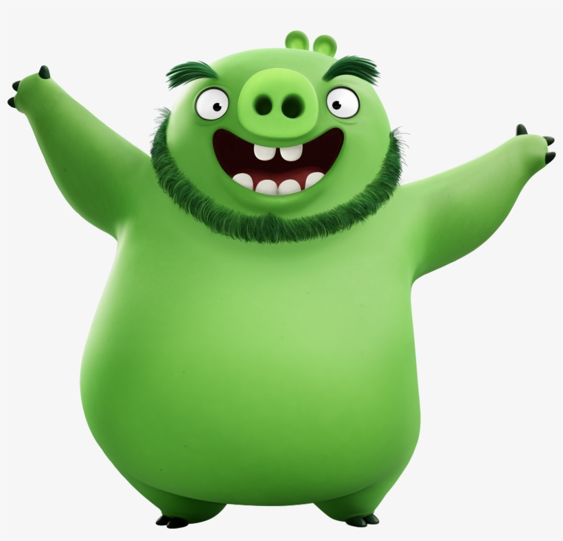 Pig From Angry Birds Movie, transparent png
