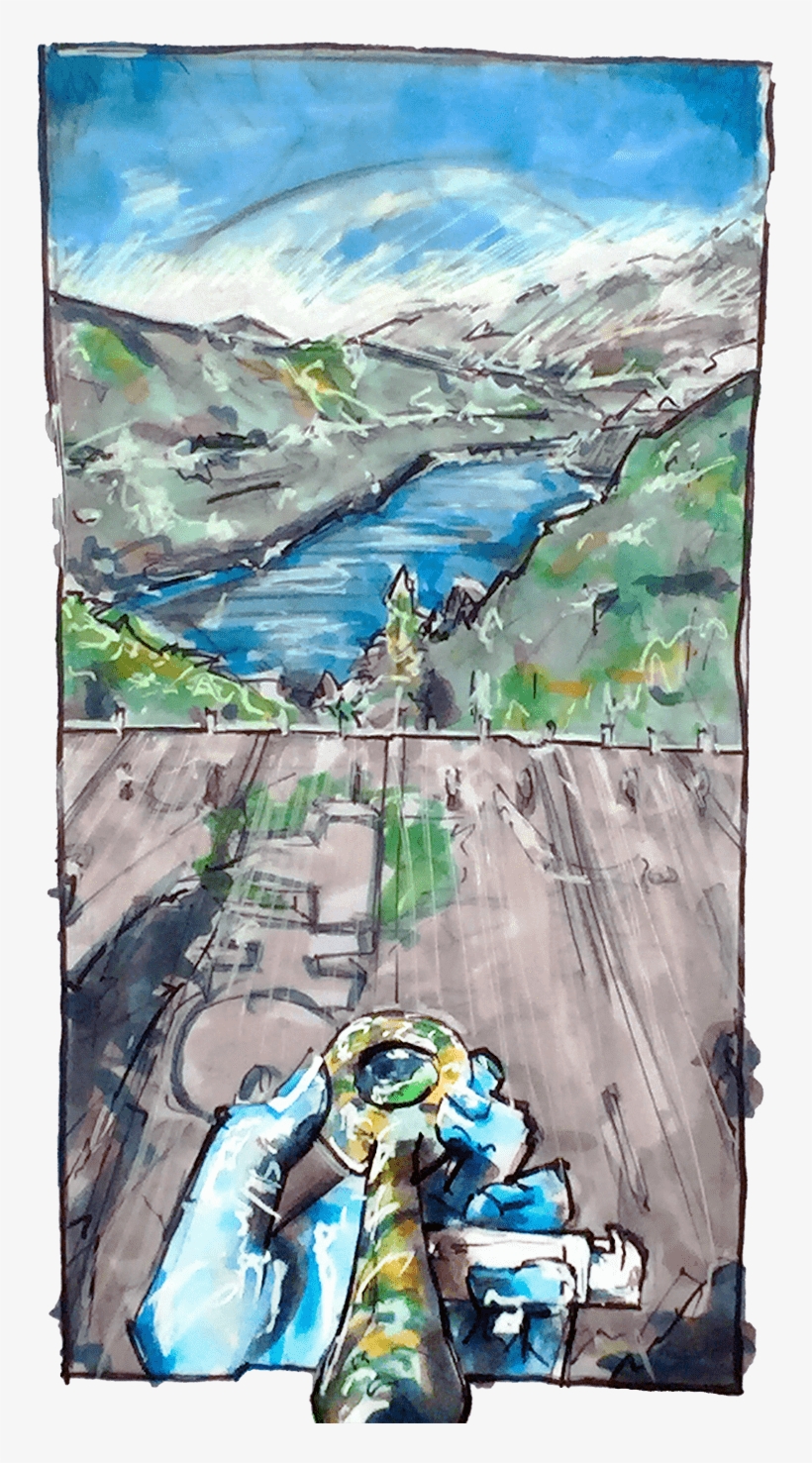 A New View - Painting, transparent png