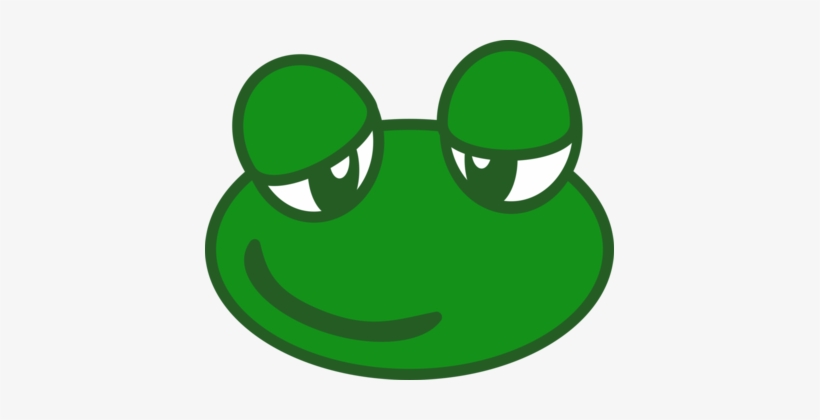 Tree Frog Drawing Download Toad - Clip Art Frog Head, transparent png