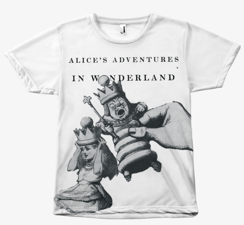 Alice In Wonderland T-shirt - Alice In Wonderland Resin Pendant - Alice In Crown, transparent png