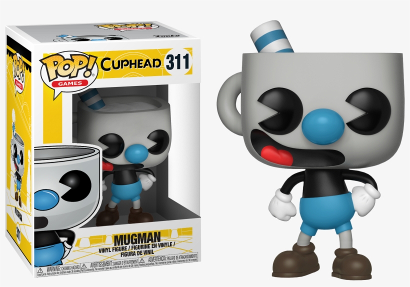 Funko Pop Vinyl Figure - Cuphead Funko Pop Mugman, transparent png