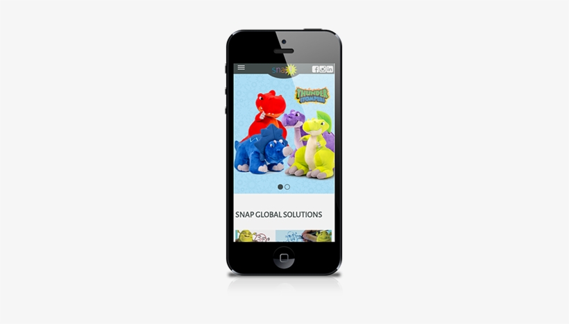 Snaptoys Homepage Cellphone - Smartphone, transparent png