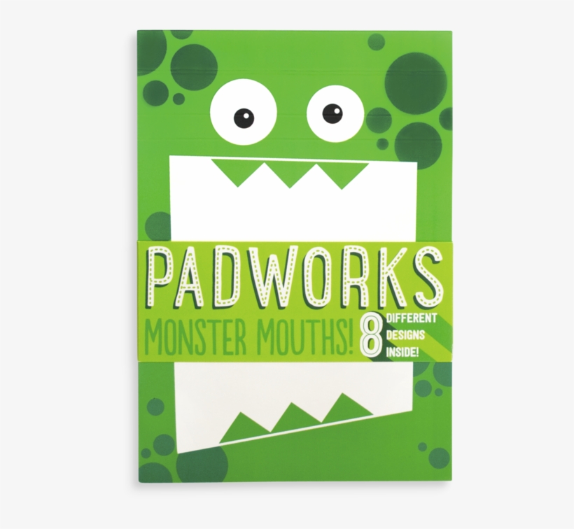 Padworks Notepad - Monster Mouths - Padworks Notepad - Ferocious Animals, transparent png