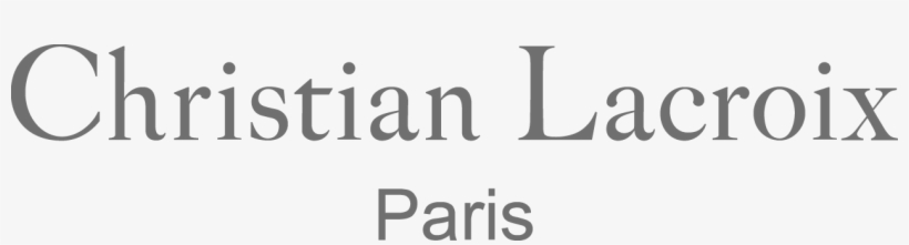 An Art Student Discovers Fashion - Christian Lacroix Eyewear Logo, transparent png