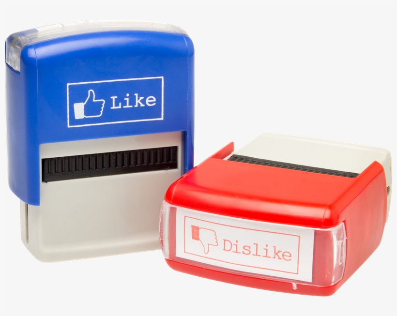 Stemple Papirene Med «like» Eller «dislike» - Out Of The Blue Like And Dislike Automatic Stamps, transparent png