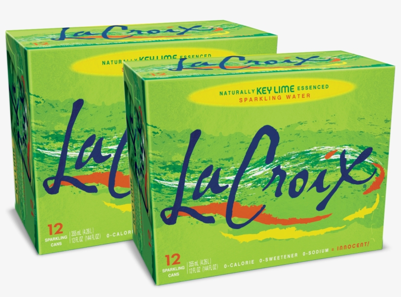 Lacroix Sparkling Water, Key Lime, 24 Ct - Key Lime La Croix, transparent png