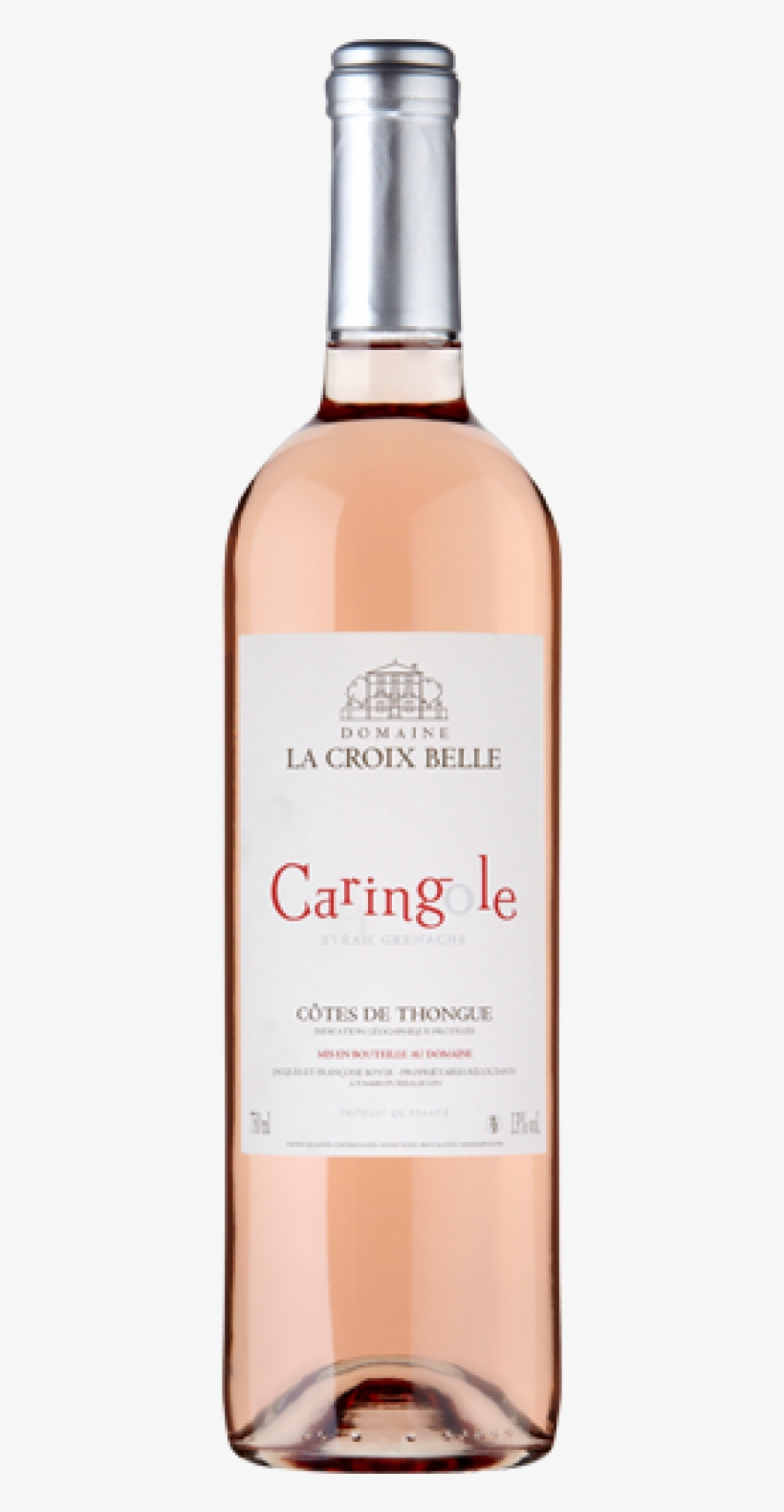 La Croix Belle Caringole Syrah Grenache Rose Igp Cotes - La Croix Belle Caringole Rose, transparent png