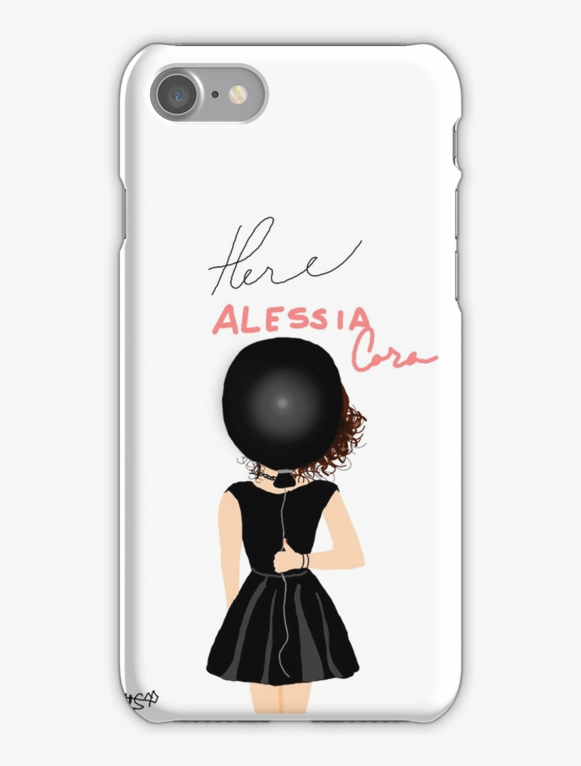Alessia Cara Here Digital Drawing Iphone 7 Snap Case - Iphone, transparent png