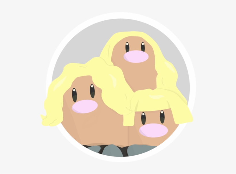 Alolan Dugtrio Icon By Alolan-anthony On Deviantart - Alolan Dugtrio, transparent png