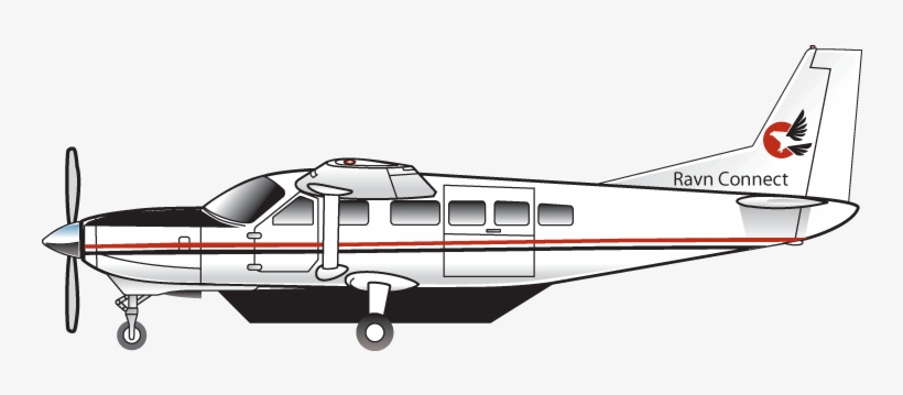 Cessna C208 Caravan - Monoplane, transparent png