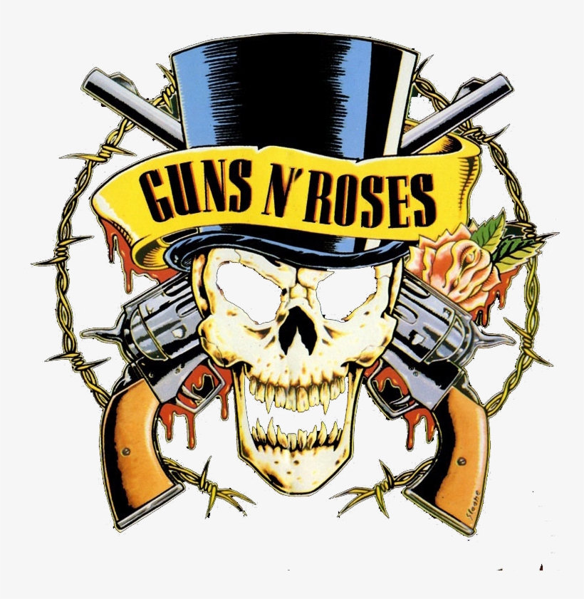 Transparent Background Image Design Graphic - Guns & Roses Tshirts, transparent png