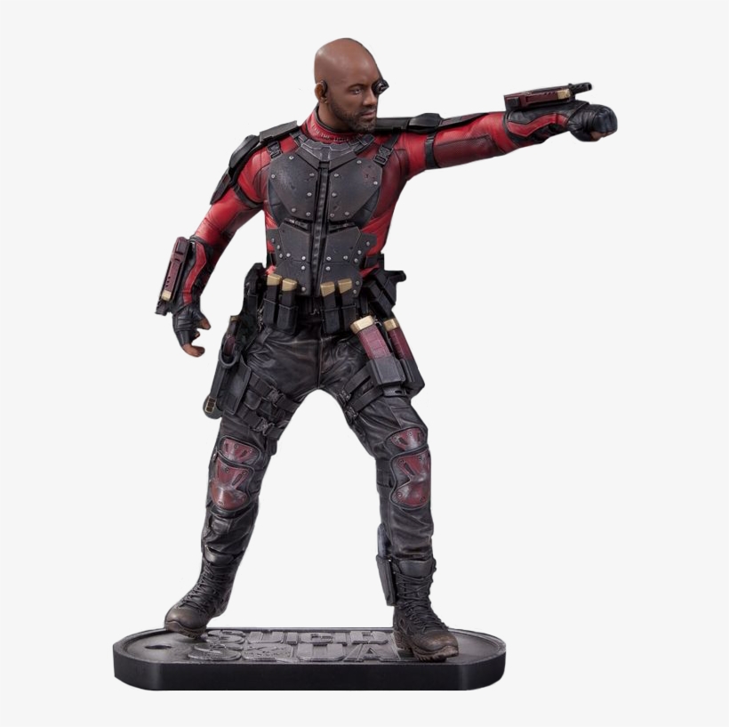 Deadshot - Dc Collectibles Suicide Squad - Deadshot Statue, transparent png