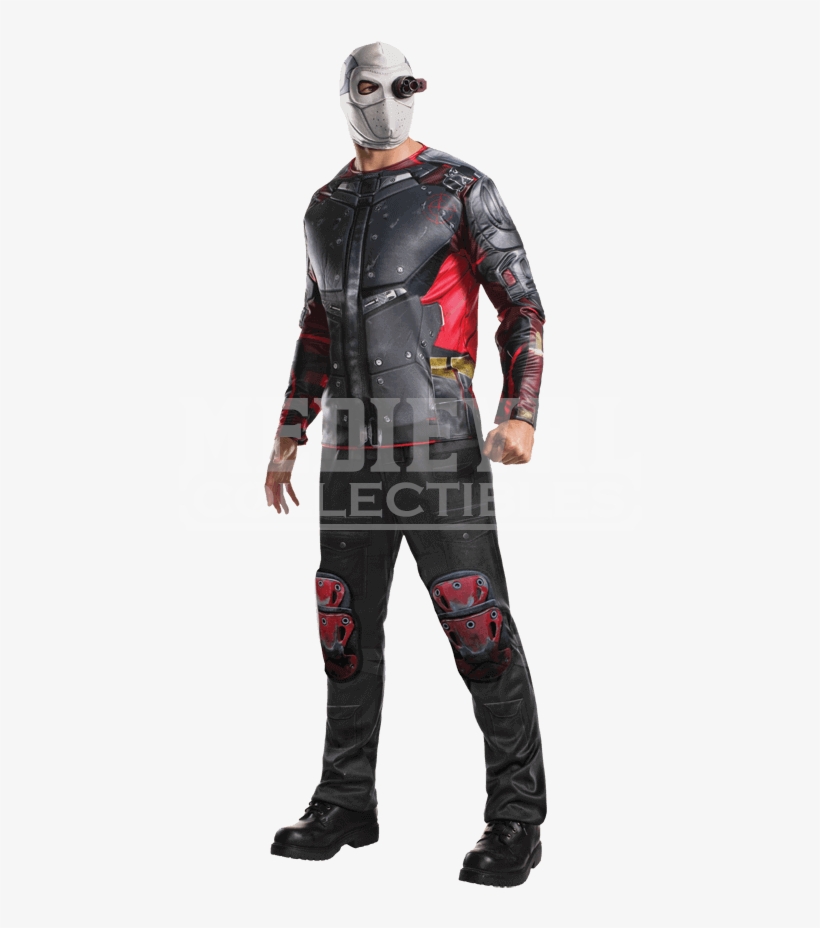 Deluxe Adult Deadshot Costume - Deadshot Halloween Costume, transparent png