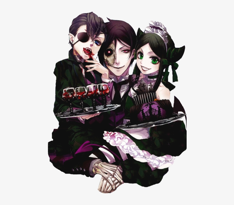 Black, Black Butler, And Blood Image - Kuroshitsuji Halloween, transparent png