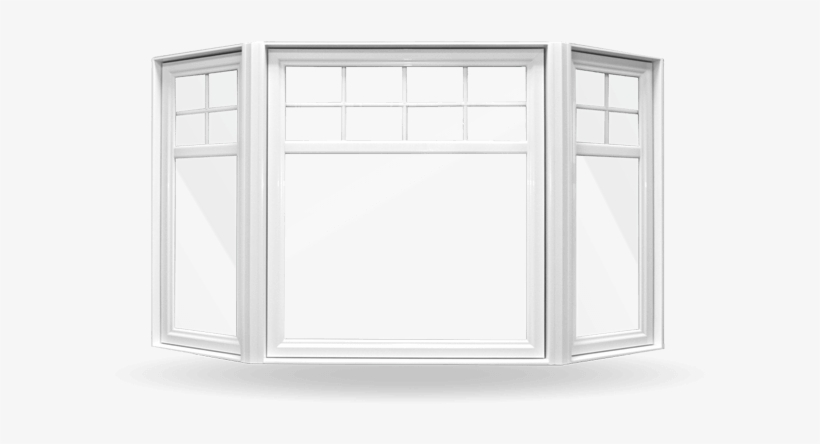 Bay Windows - Windows Black And White, transparent png