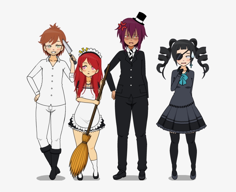 Black Butler Free Free Kisekae2 Black Butler Adopt - Kisekae Black Butler, transparent png