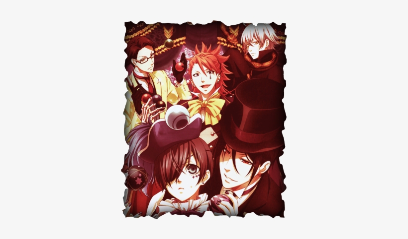 It Was Announced In Square Enix's Monthly G Fantasy - Black Butler Book Of Circus Poster, transparent png
