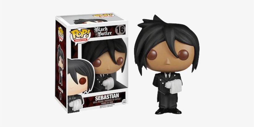 Sebastian Pop Vinyl Figure - Black Butler Funko Pop, transparent png