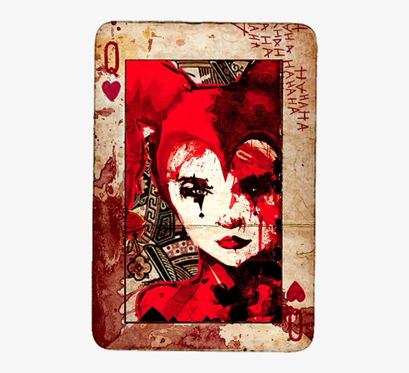 Cards 0005 Harley - Harley Quinn Cards Png, transparent png