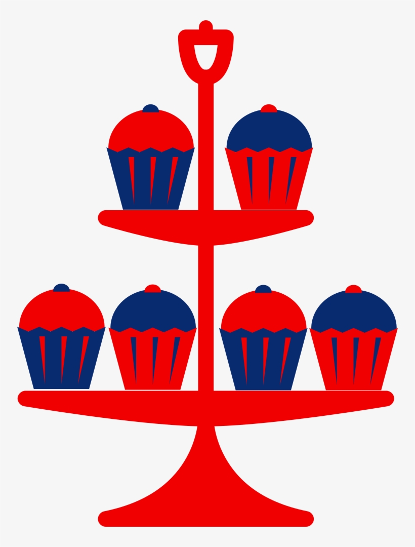 Jubilee Cake Stand Red - Cake Stand Clipart Transparent, transparent png