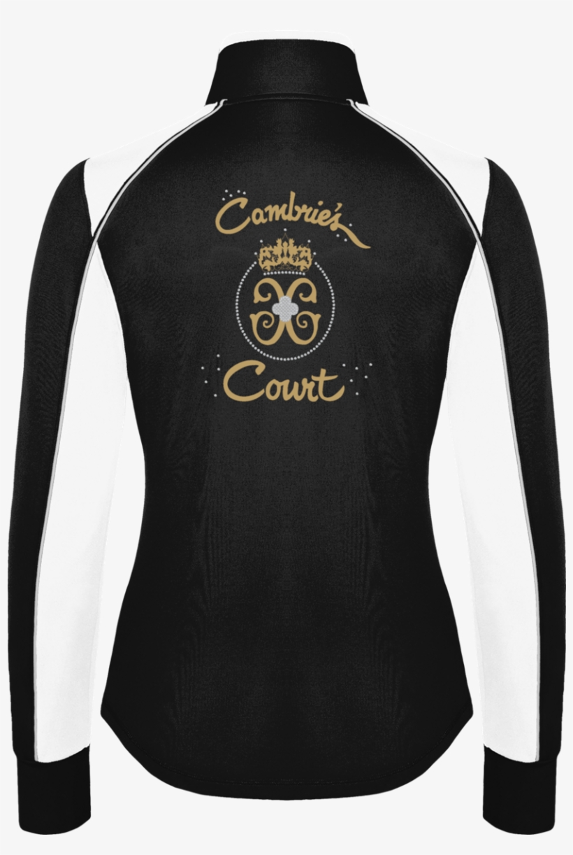Cambrie's Court Warm Up Jacket - Long-sleeved T-shirt, transparent png