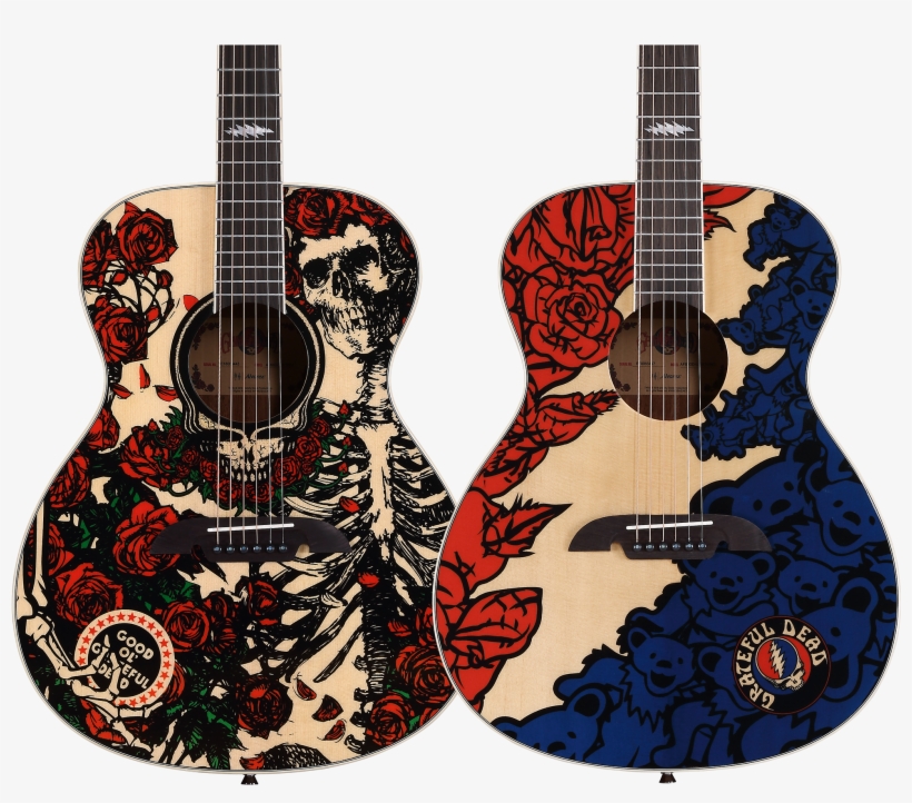 Dusters Grateful Dead Bertha Longboard Complete, transparent png