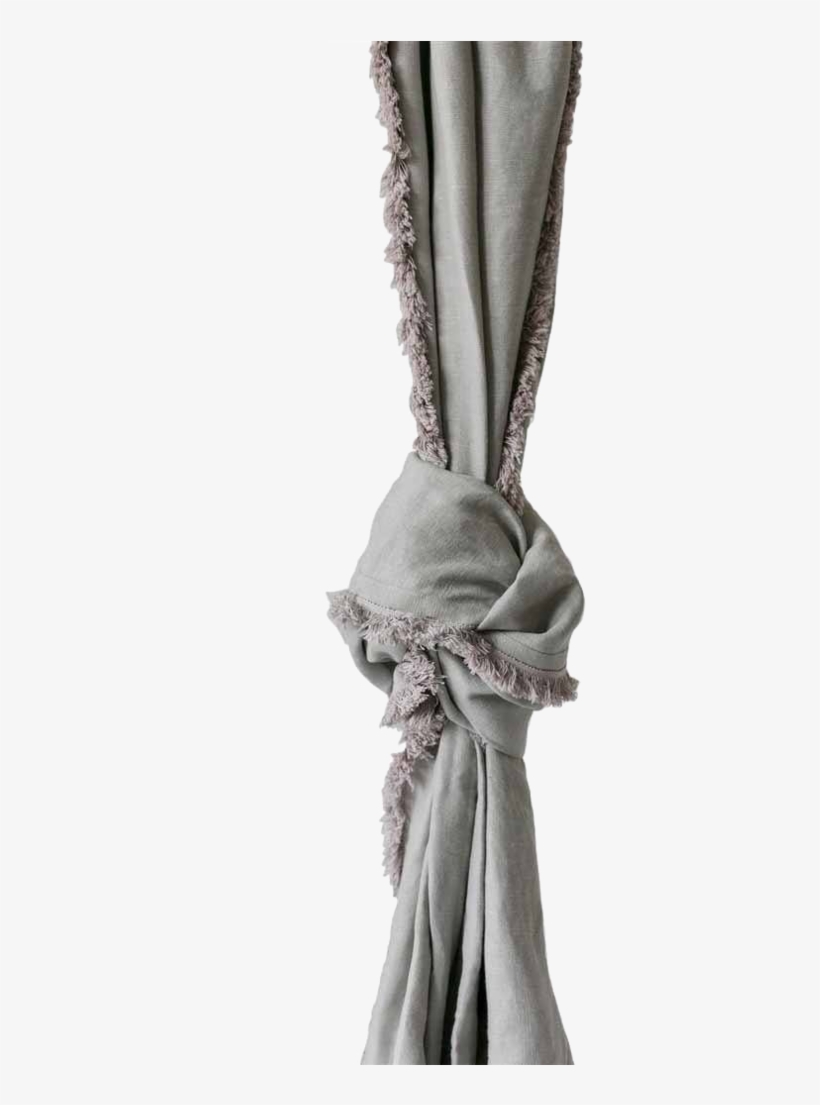 Boho Linen Curtain - Curtain, transparent png