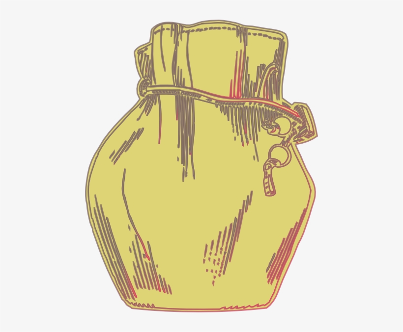 Money Clipart Medieval - Clip Art Coin Purse, transparent png