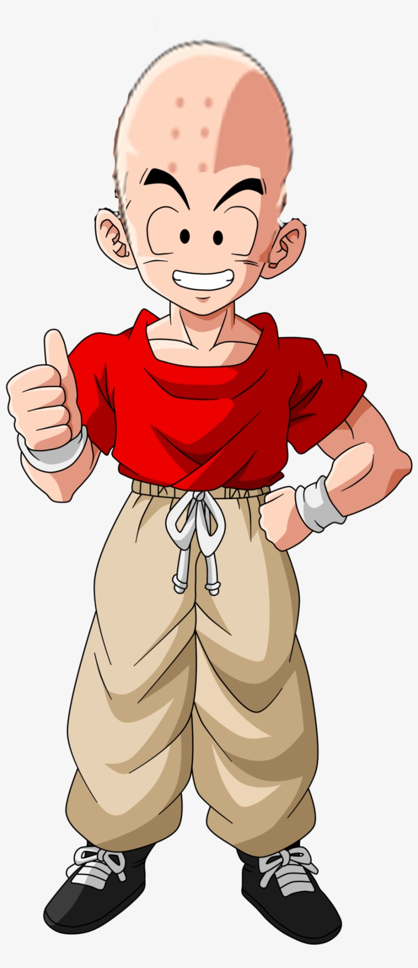 Collin - Dbz Krillin With Hair, transparent png