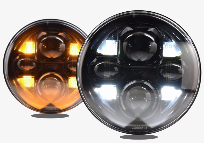 Led Headlights Category - Headlamp, transparent png