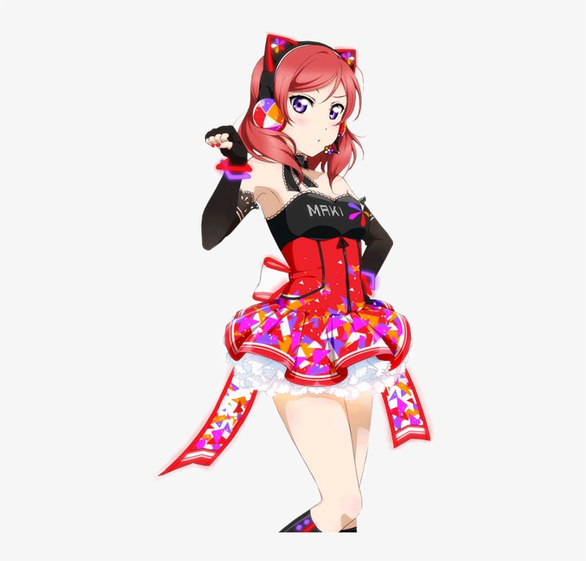 Look She's So Beautiful *v* - Cyber Maki Love Live, transparent png