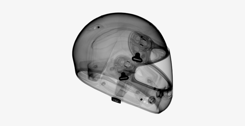 2d Dr Industrial X-ray Of Helmet - Industrial X Ray, transparent png