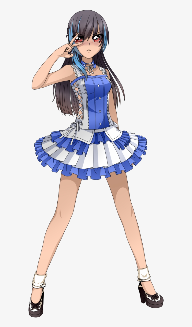View Samegoogleiqdbsaucenao 1459061992563 , - Audrey Huniepop Blue Hair, transparent png