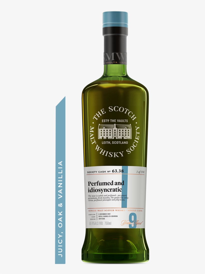 Cask No - 63 - - Scotch Malt Whisky Society, transparent png