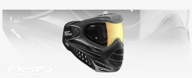 The Dye Axis Pro Goggle Comes Upgraded With A Dyetanium - Dye Axis Pro Goggles W/ Thermal Lens - Black Fade Bronze, transparent png