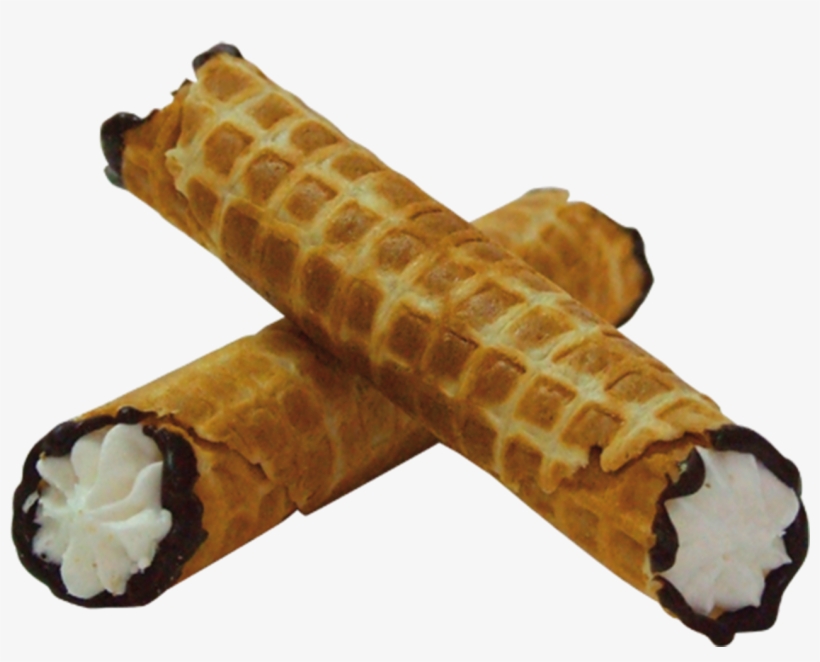Waffle Rolls ”vanillin” - Pastry, transparent png