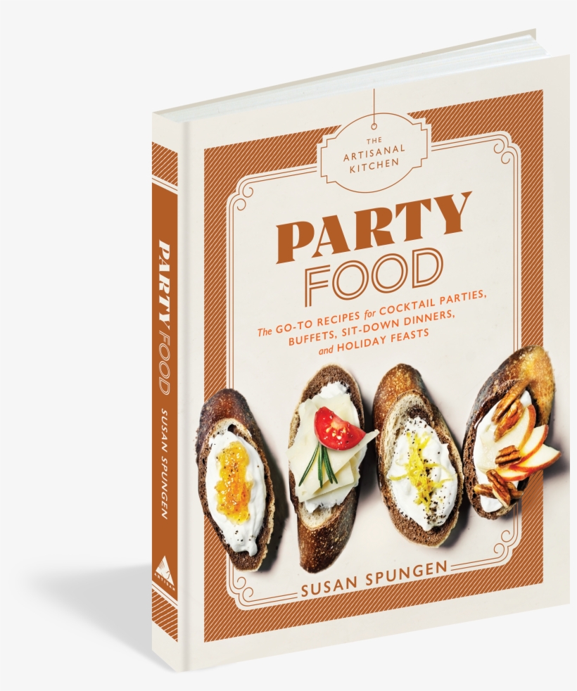 Cover - Artisanal Kitchen: Party Food: Go-to Recipes For Cocktail, transparent png
